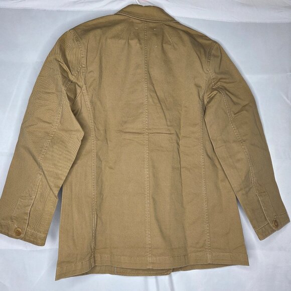 Madewell Crossover Blazer (Re)generative Chino Khaki Small - Picture 3 of 6